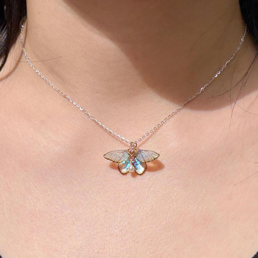 Cute Moth Necklace
